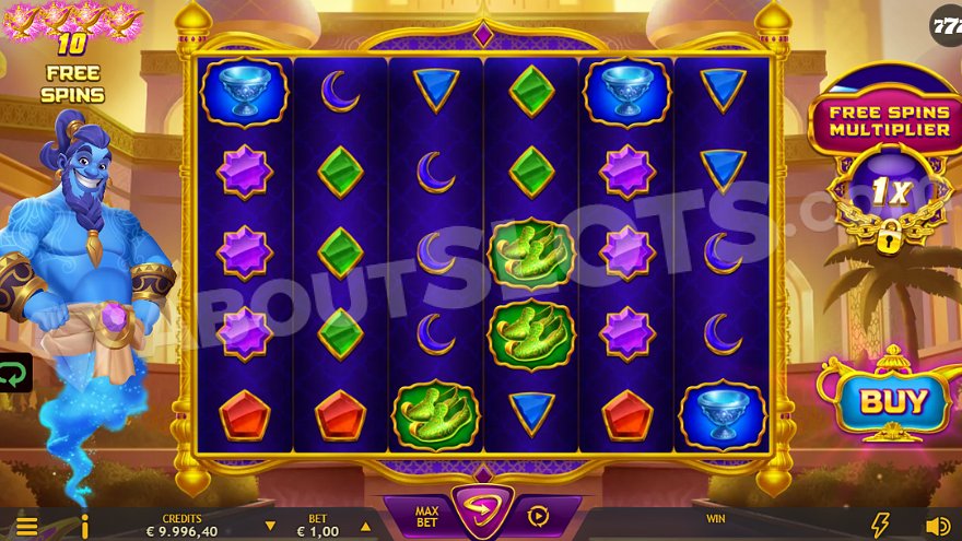 recensione slot Genie's Arabian Riches