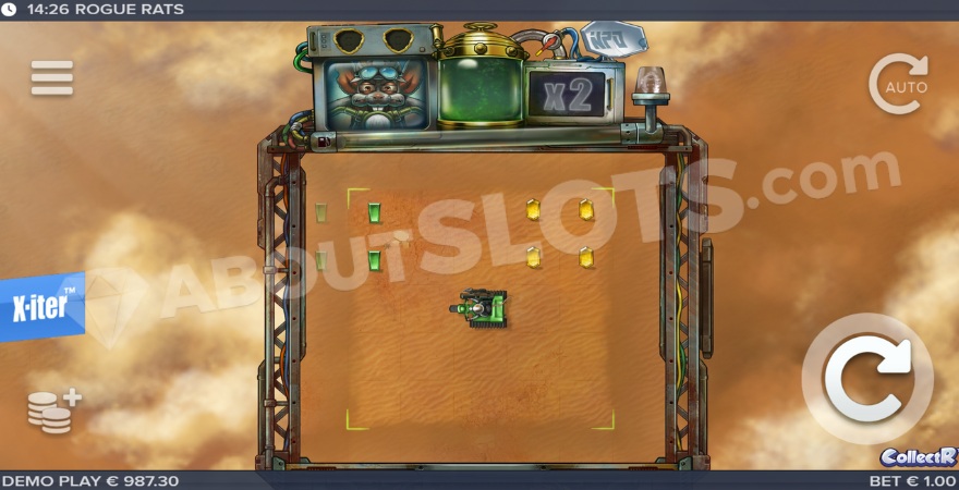 recensione slot Rogue Rats of Nitropolis