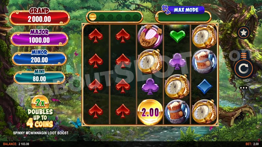 recensione slot Spinny McWinnagin Loot Boost