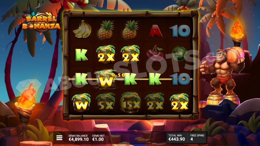 slot Barrel Bonanza - Gioco bonus