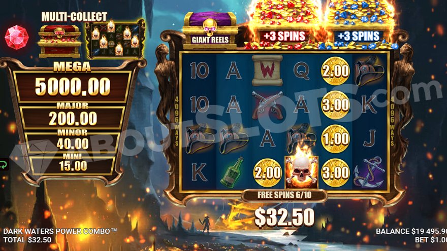 slot Dark Waters Power Combo - Giri gratis