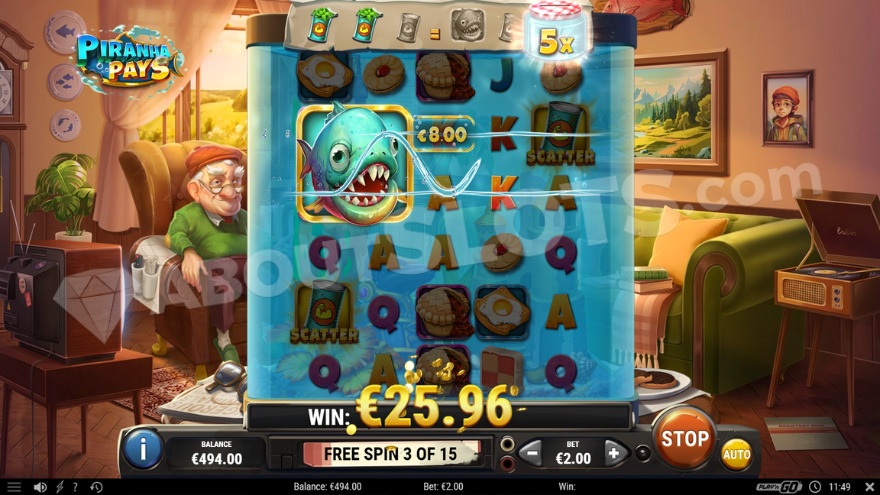 slot Piranha Pays - Giri gratis