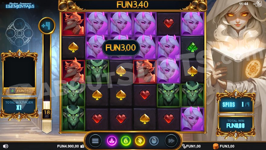 slot Shadow Summoner Elementals - Giri Gratis