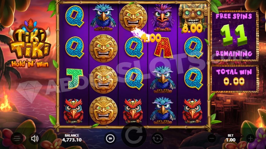 slot Tiki Tiki Hold-N-Win - Giri Gratis