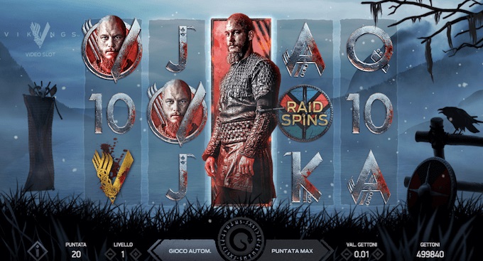 slot Vikings - funzioni particolari