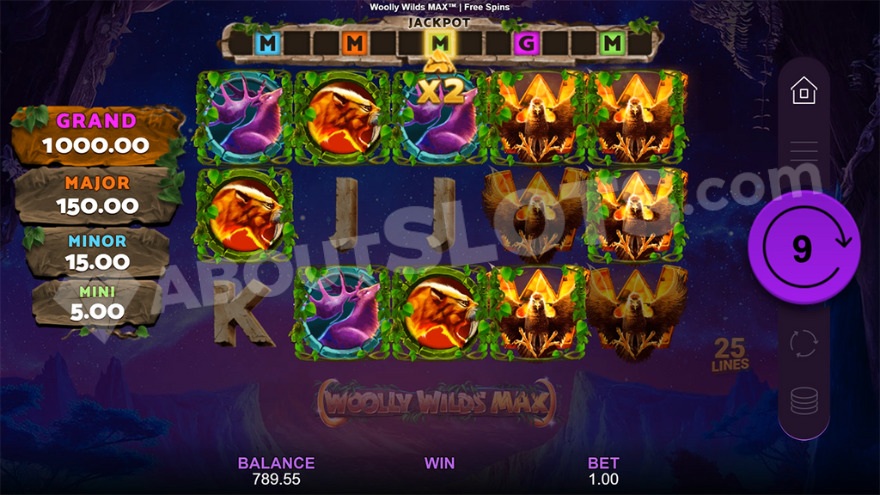 slot Woolly Wilds MAX - Giri gratis