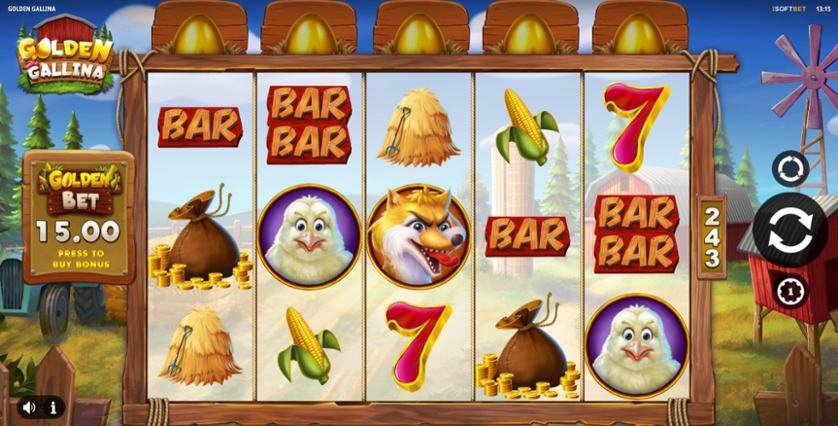 recensione Slot Golden Gallina