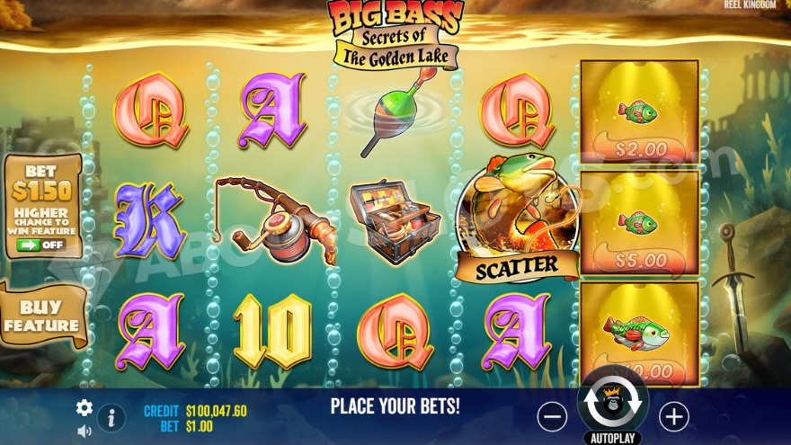 recensione slot Big Bass – Secrets of the Golden Lake