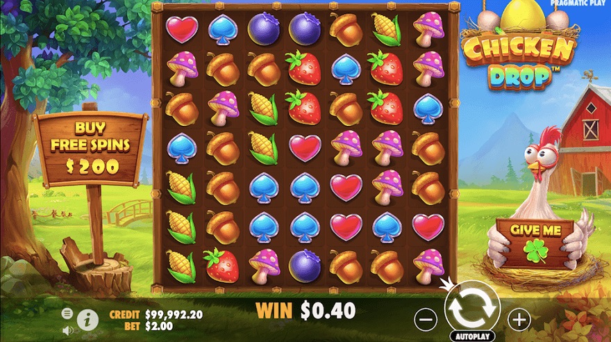 recensione slot Chicken Drop