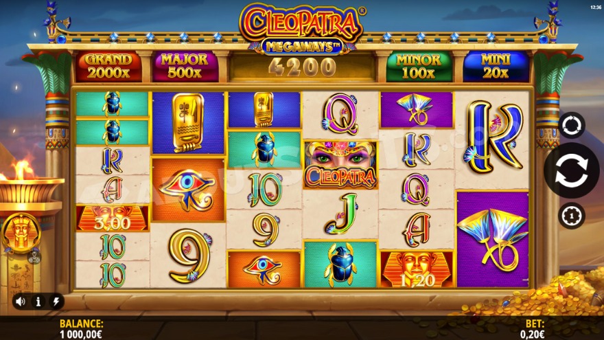 recensione slot Cleopatra Megaways