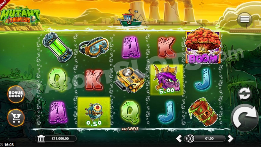 recensione slot Mutant Trawlers