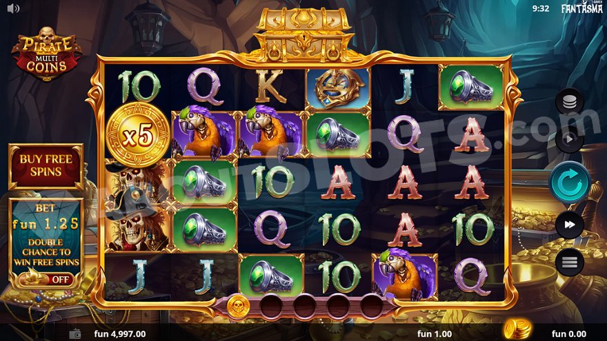 recensione slot Pirate Multi Coins
