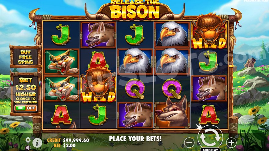 recensione slot Release the Bison