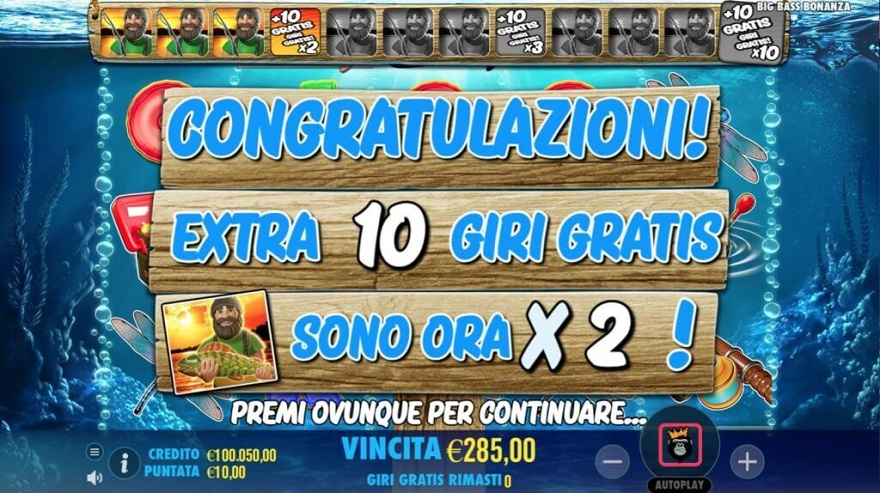 slot Bigger Bass Bonanza - Giri gratis