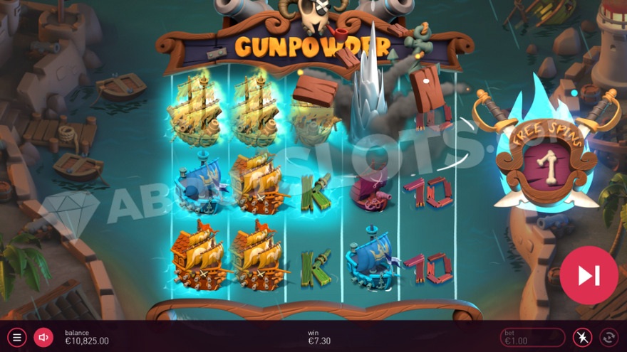 slot Gunpowder - Giri gratis