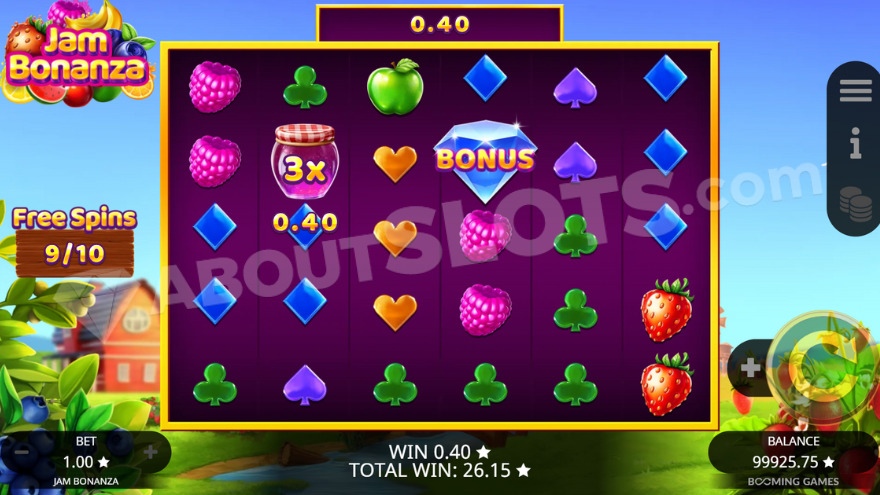 slot Jam Bonanza - Giri gratis