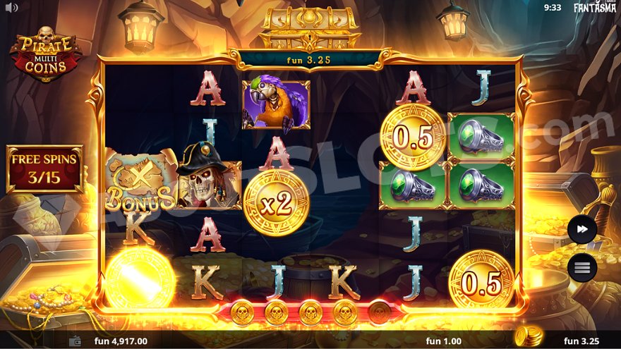 slot Pirate Multi Coins - Giri gratis