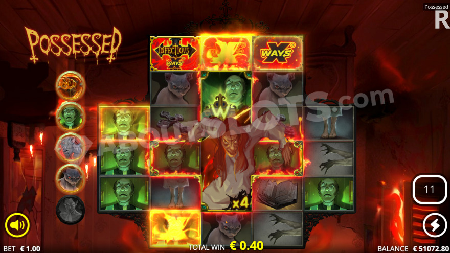 slot Possessed - Giri di Belzebù