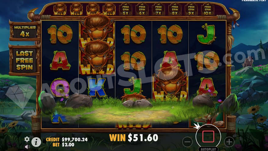 slot Release the Bison - Giri gratis