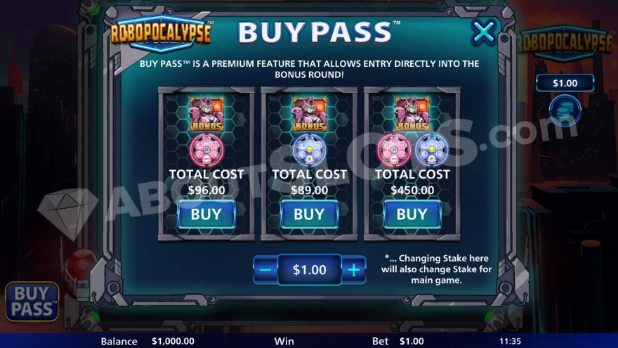 slot Robopocalypse Light Wonder Acquista Funzione