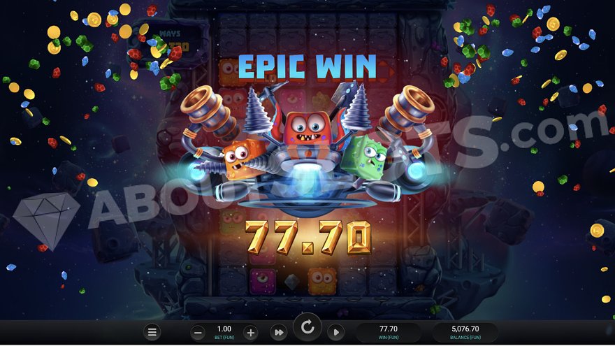 slot Space Miners Dream Drop - Vincita epica
