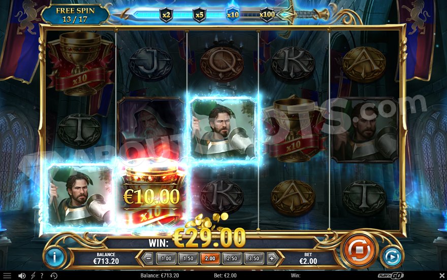 slot The Sword and the Grail Excalibur - Giri gratis
