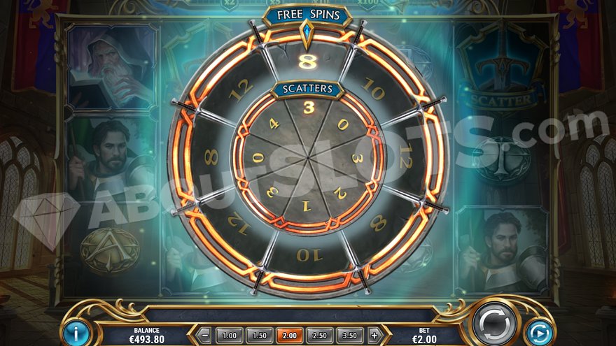 slot The Sword and the Grail Excalibur - Ruota dei giri gratis