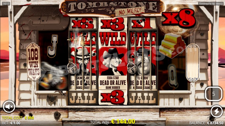 slot Tombstone No Mercy - Giri Bounty