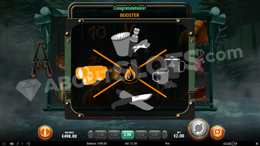 slot Wild Survivor - Aumento dei Giri Gratuiti