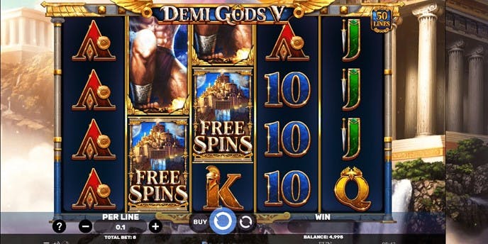 Recensione slot Demi Gods V