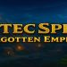 Slot Aztec Spell Forgotten Empire ambientata in città azteca con luna piena e logo Winnita