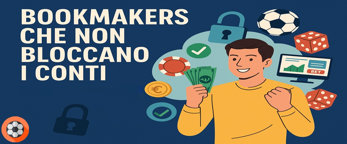 Bookmakers che non bloccano i conti