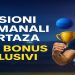 Missioni settimanali su Sportaza con premi esclusivi e bonus speciali