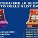 Infografica che confronta slot online e slot da bar con differenze su RTP, sicurezza e jackpot.