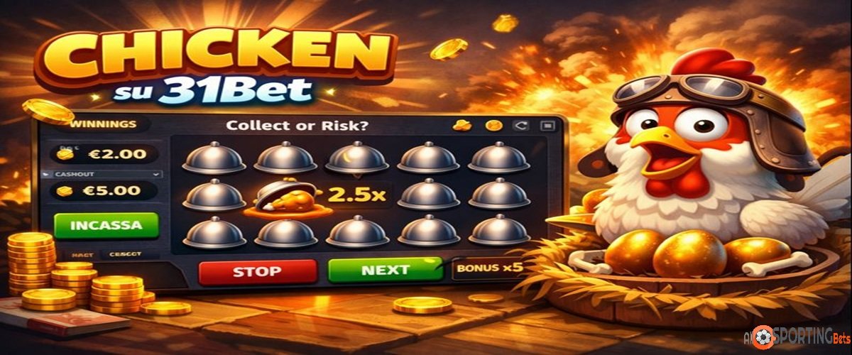 Chicken su 31Bet mini gioco istantaneo del casinò online