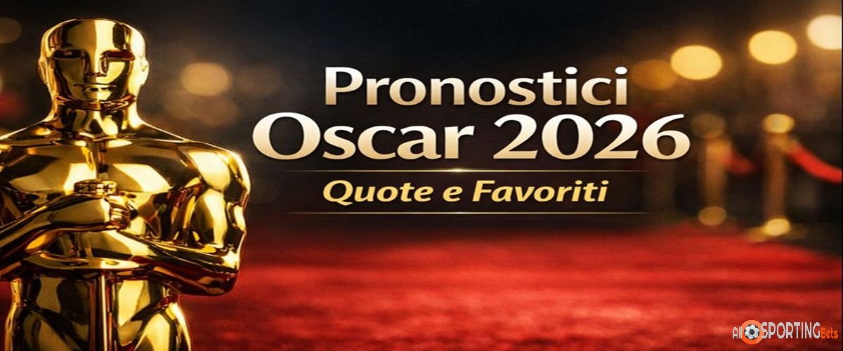Statuetta degli Oscar su red carpet per pronostici Oscar 2026 e quote aggiornate