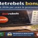 Grafica sobria Betrebels bonus con focus su promozioni, requisiti e gestione responsabile del bankroll