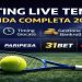 betting live tennis guida completa 2026 con Sportaza Paripesa 31Bet e Betlivecasino
