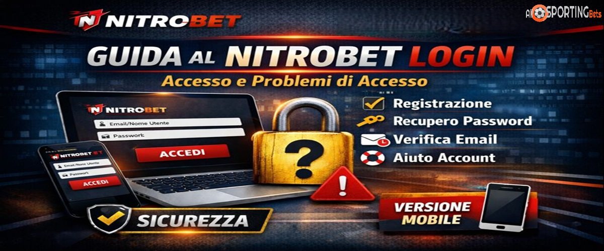 Nitrobet login: guida accesso, problemi di accesso e recupero password per principianti