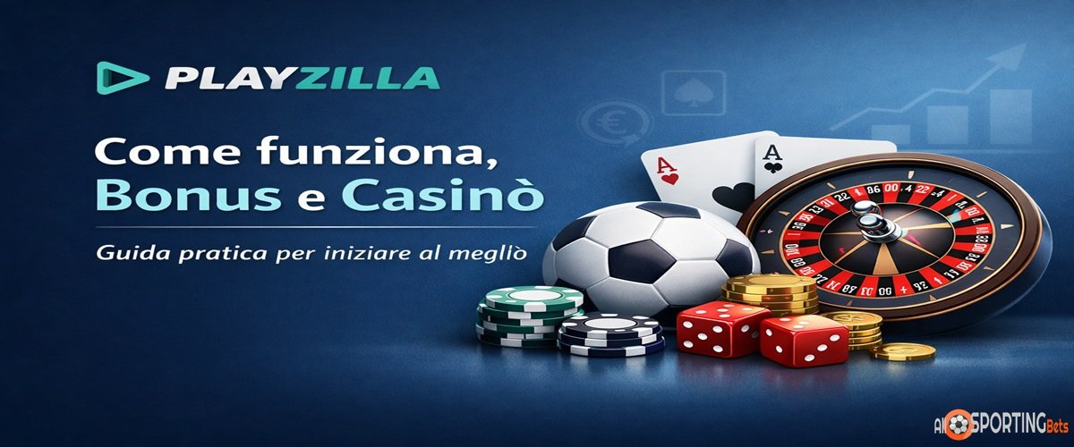 PlayZilla guida completa con casinò online, scommesse sportive e bonus per iniziare