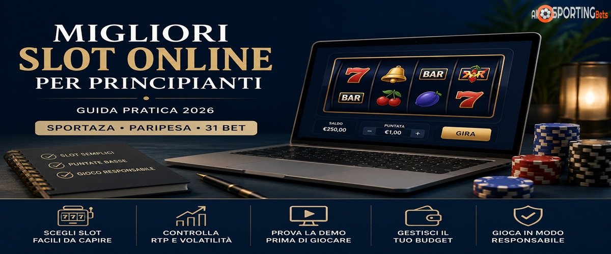Migliori slot online per principianti guida pratica 2026