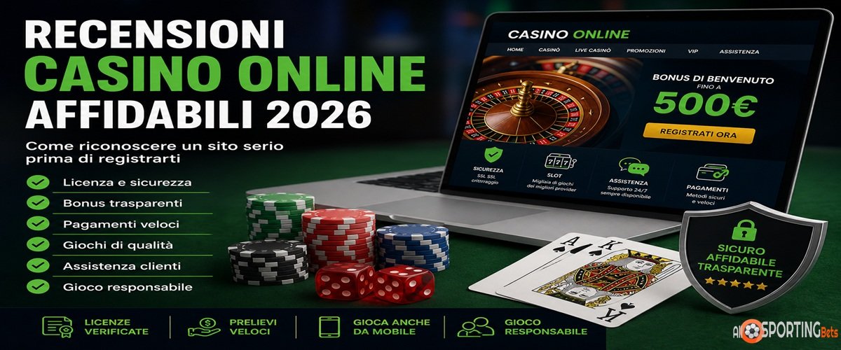 Recensioni casino online affidabili 2026 guida per riconoscere siti seri