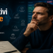 Bias cognitivi scommesse e casino con uomo pensieroso, quote sportive, roulette, slot e logo Allsportingbets