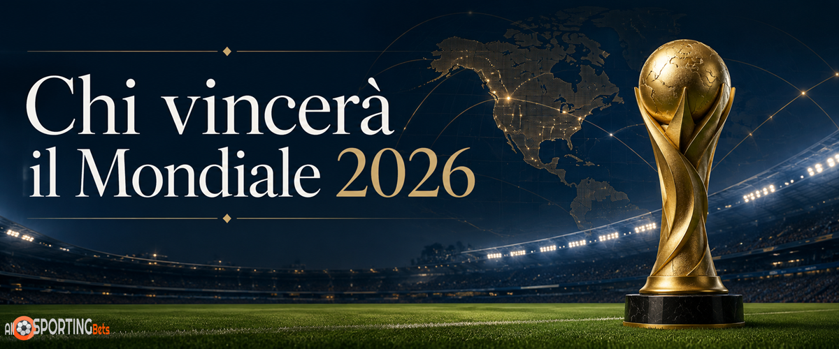 Chi vincerà il Mondiale 2026 con trofeo dorato, stadio elegante e analisi delle favorite