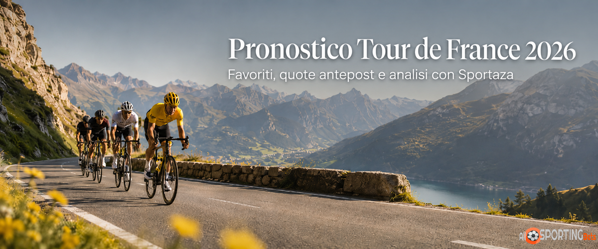 Pronostico Tour de France 2026 favoriti quote antepost e analisi con Sportaza