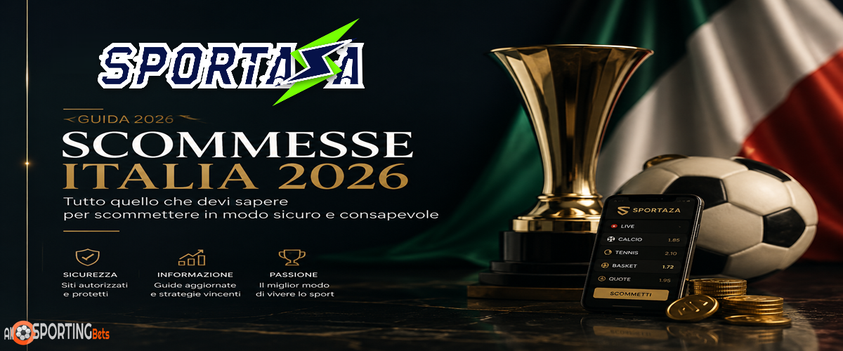 Sportaza scommesse Italia 2026 guida a calcio live betting mercati sportivi quote e bonus sport