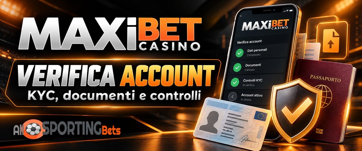 Maxibet verifica account con KYC, documenti e controlli di identità