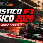 Pronostico F1 Messico 2026 con monoposto in pista e scritta in aggiornamento continuo