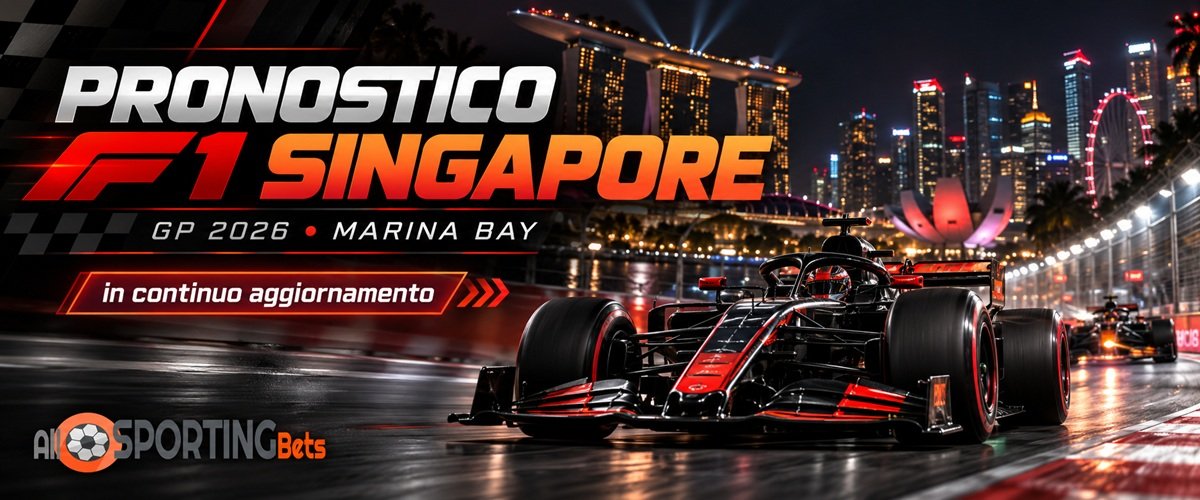 Pronostico F1 Singapore 2026 a Marina Bay con articolo in continuo aggiornamento